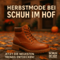 Herbstliche Schuhtrends bei Schuh im Hof in Regenstauf
